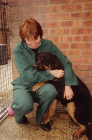 Jordis with Elaine in quarantine